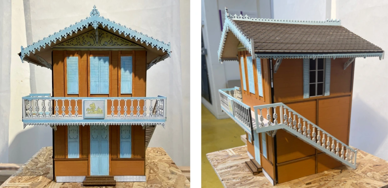 Charles Dickens Chalet Model